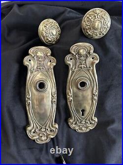 120 Year Old Yale And town Art Nouveau Olympian Passage Set