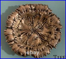 4 Fine Quality Gorham Sterling Silver Art Nouveau Nut Dishes. Holly Pattern