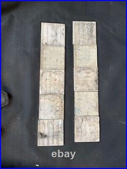 ANTIQUE Fireplace Tile Set /ART NOUVEAU TILES / Edwardian Tiles