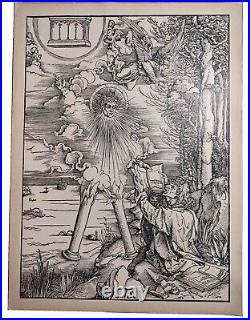 Albrecht Durer The Apocalypse (COMPLETE SET-RARE) 16 Prints, on Laid Paper 1900
