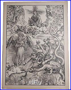 Albrecht Durer The Apocalypse (COMPLETE SET-RARE) 16 Prints, on Laid Paper 1900