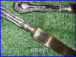 Antique Art Nouveau Sterling Silver Handled Knife Set RW&S