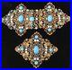 Antique_Art_Nouveau_Victorian_Large_Ornate_Women_s_Jeweled_Belt_Buckle_Set_01_xq