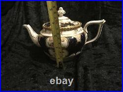 Antique Coalport Batwing Cobalt Blue Y2665 (15 Piece Tea Set) 1891-1919