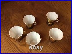 Antique Haviland France Limoges Chocolate Set withPot, Cups and Saucers -Excellent