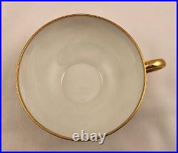 Antique Stouffer Tea Cup & Saucer Set, Art Nouveau