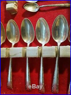 Antique Towle Candlelight Sterling Silverware set of 34