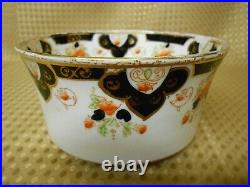 Antique Vintage Melba 21 Piece China Tea Set Black Orange Gilt C1900-1919
