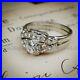 Art_Deco_Vintage_Antique_Diamond_Engagement_Cluster_Bridal_Set_Wedding_Ring_01_de