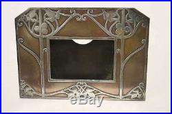 Art Nouveau 7 Piece Desk Set by Heintz-Sterling, Copper, Bronze with Provenance