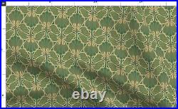 Art Nouveau Camo Fantasy Camouflage 100% Cotton Sateen Sheet Set by Spoonflower
