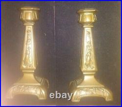 Art Nouveau Candelabras, Pair, Beautiful Set