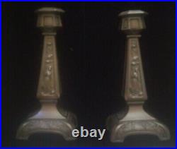 Art Nouveau Candelabras, Pair, Beautiful Set