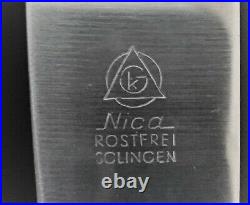 Art Nouveau Germany Silver 100 Flatware 56 Pcs FULL Set for 10Heavy Silverware