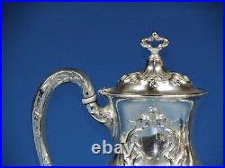 Art Nouveau R. Wallace & Simpson CO, Sterling Silver Tea & Coffee Set