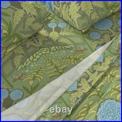 Art Nouveau Thistle Large Victorian 100% Cotton Sateen Sheet Set by Spoonflower