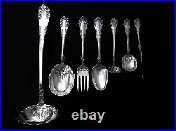 BERKSHIRE 1847 ROGERS SERVING PIECES SET c. 1897 ART NOUVEAU