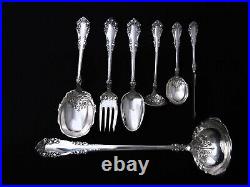 BERKSHIRE 1847 ROGERS SERVING PIECES SET c. 1897 ART NOUVEAU