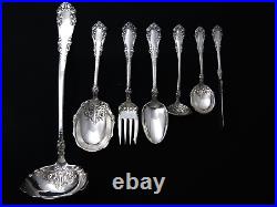 BERKSHIRE 1847 ROGERS SERVING PIECES SET c. 1897 ART NOUVEAU