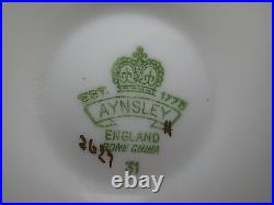 Beautiful Vintage Aynsley John Tea Cup & Saucer Set England