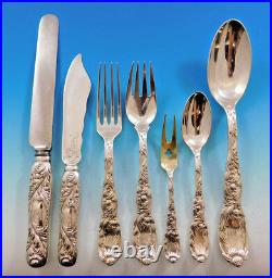 Chrysanthemum by Tiffany and Co Sterling Silver Flatware Set Service 114 pieces