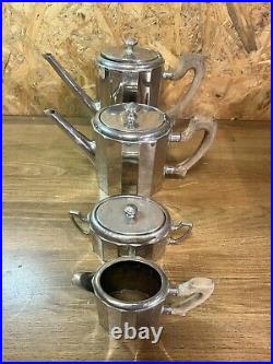 Coffee Service, WMF, Metal Silver, Art Nouveau, Jugendstil, Era Christofle