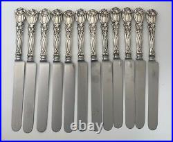 DURGIN IRIS Art Nouveau Sterling Silver FLATWARE SET 126 Pieces