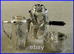Danish Silver Tea Set 1897 Peter