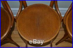 Dining Chairs Bentwood J & J Kohn Bistro, Austria Early 1900s, Set of 4 from 16