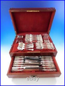English King by Tiffany Sterling Silver Flatware Set 12 Service 60 pcs Dinner