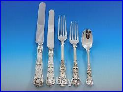 English King by Tiffany Sterling Silver Flatware Set 12 Service 60 pcs Dinner