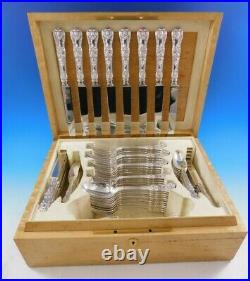English King by Tiffany Sterling Silver Flatware Set Service 100 pc Dinner Boxed