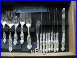 Frontenac International Sterling Silver 50 pieces 8 place setting 10 serving