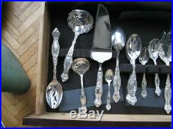 Frontenac International Sterling Silver 50 pieces 8 place setting 10 serving