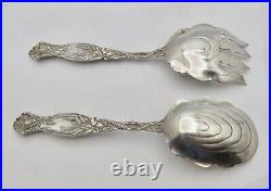 Frontenac Lily by International Art Nouveau Sterling Silver Salad Set