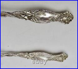 Frontenac Lily by International Art Nouveau Sterling Silver Salad Set