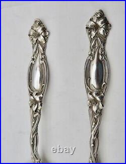 Frontenac Lily by International Art Nouveau Sterling Silver Salad Set