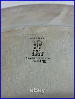 GORHAM SILVERPLATE Antique 1929 ART NOUVEAU COFFEE/TEA SET Y311 Tray Y301 Y303