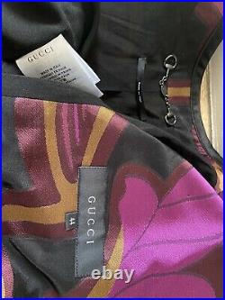 GUCCI Vintage Burgundy Blazer & Trousers Set Suit Great Shape 44 46 UK 14 Art