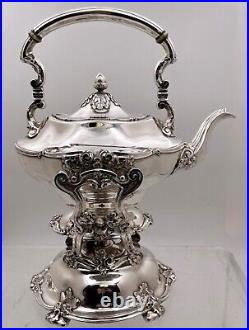 Gorham Sterling Silver 1905 Royal Oak 6-Piece Tea & Coffee Set Art Nouveau Style