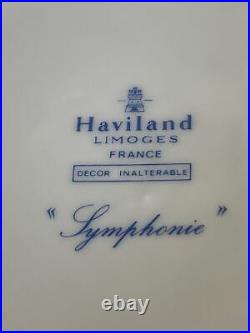 HAVILAND LIMOGES France DINNERWARE SET SYMPHONIE Pattern- 51 Pieces