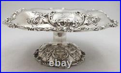 J. E. Caldwell & Co. Sterling Silver Art Nouveau Set of 4 Compote Dishes