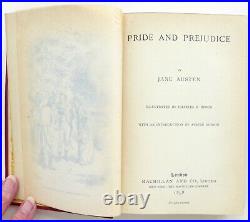 Jane Austen Novels, A. A Turbayne, Peacock Series Rare Art Nouveau Set