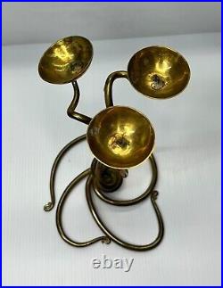 Joe Spoon Art Nouveau Candlesticks 1985 (Set of 2)