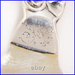 KULTAKESKUS OY FINNISH ART NOUVEAU 813 SILVER 2 Pc FISH SERVING SET BOXED 1956