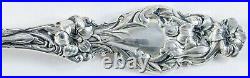LILY -OLD WHITING STERLING SILVER 2 pc 11½ SALAD SERVING SET No mono