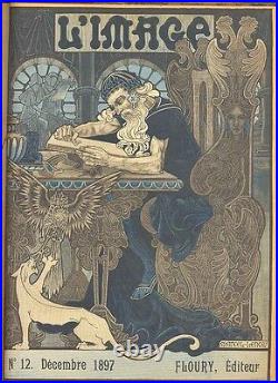 L'Image magazine, L'Image 1897, art nouveau, Jugendstil, Mucha, Grasset, Lautrec