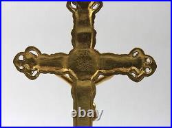 Made in USA Antique Art Nouveau Gilt Altar Set