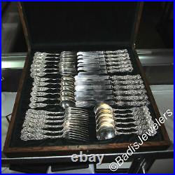 Mauser Silverware American Beauty by Shiebler 1896 6 Place Setting Original Box