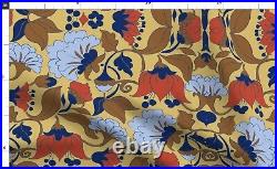 Ornate Floral Art Nouveau Flowers 100% Cotton Sateen Sheet Set by Spoonflower